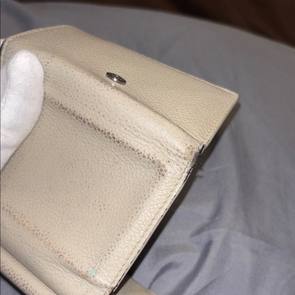 YSL Gray Compact  Wallet - Picture 7 of 12